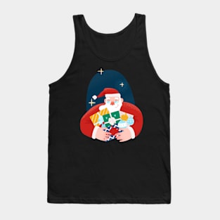 Merry Christmas_Santa Claus_Holidays_Gifts Tank Top